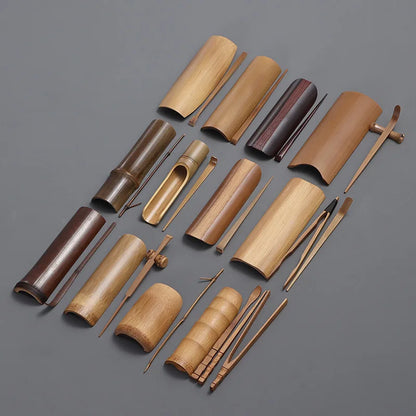 Natural Bamboo Tea Tool Set