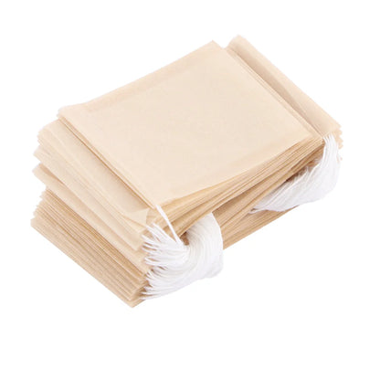 100pcs Portable Disposable Heat Seal Eco-friendly Non-toxic Tea Bags