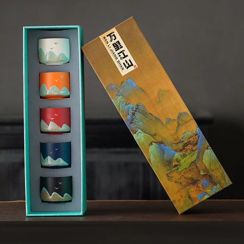 Creative Landscape Cup Gift Set 65ml